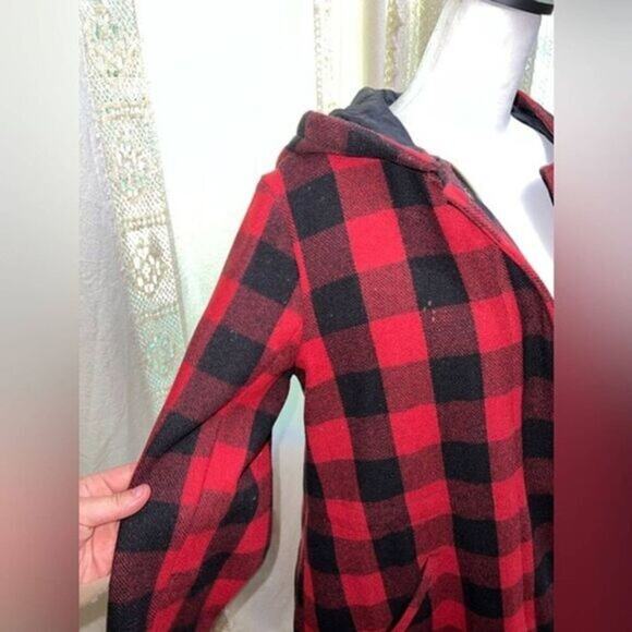 Vintage Levi's Shacket -‎ Oversized Plaid Jacket - Vintage Buffalo Check Jacket - Picture 3 of 6